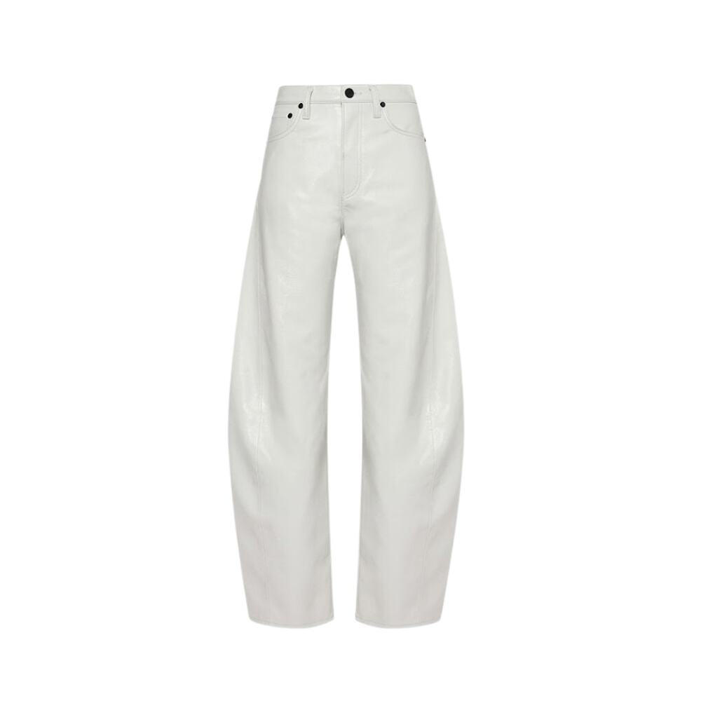 Agolde Luna Pieced Recycled-Leather Blend Jeans Size 25 Nwt Retail $350 — image 5 of 5